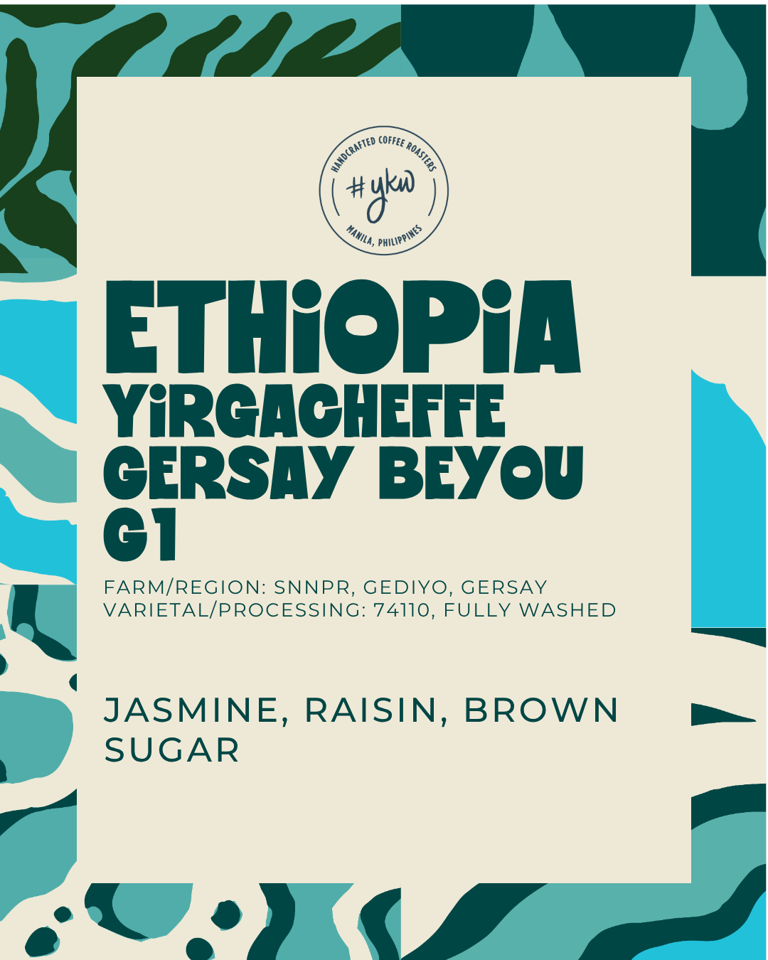 Ethiopia Yirgacheffe Gersay Beyou G1